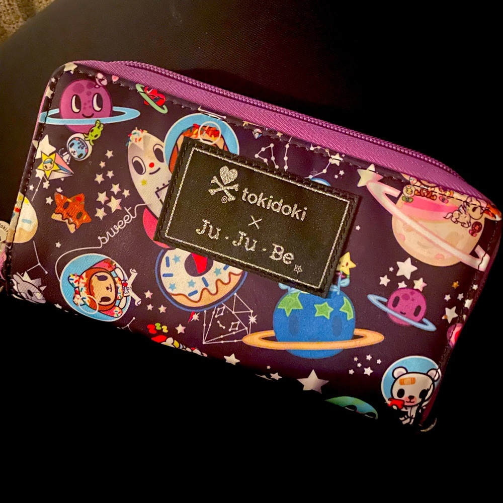 Tokidoki ju ju be wallet space doughnut excellent like new